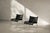 Mid-Century Scandinavian Modern Black Patchwork Leather Lounge Chairs from Ikea, 1980s, Set of 2 For Sale - Image 17 of 18