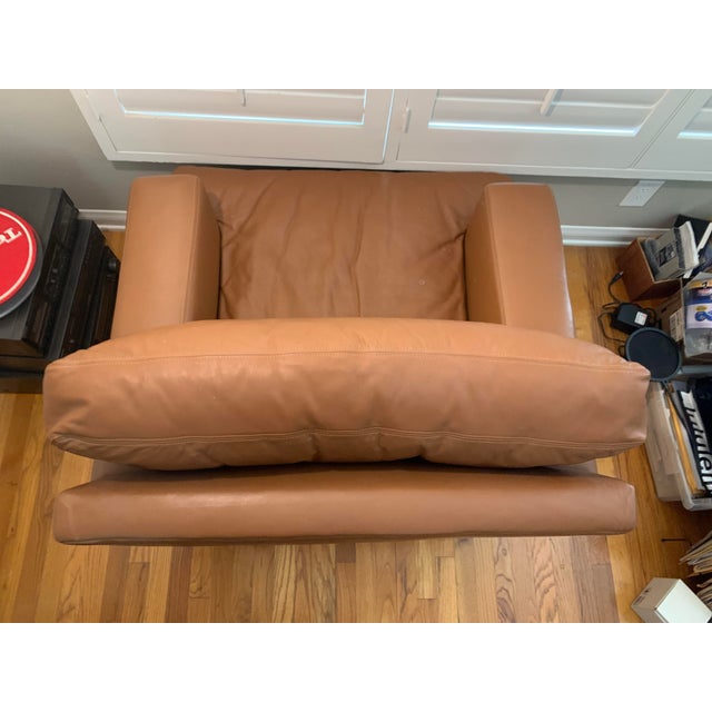 Leather Armchair For Sale - Image 4 of 8