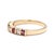 Early 21st Century 0.58ctw Diamond and Ruby Band Ring, 14k Yellow Gold, Ring Size 6.25 For Sale - Image 5 of 6