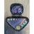 Metal Vintage Hand Crafted 925 Dichoric Glass Pendant For Sale - Image 7 of 12