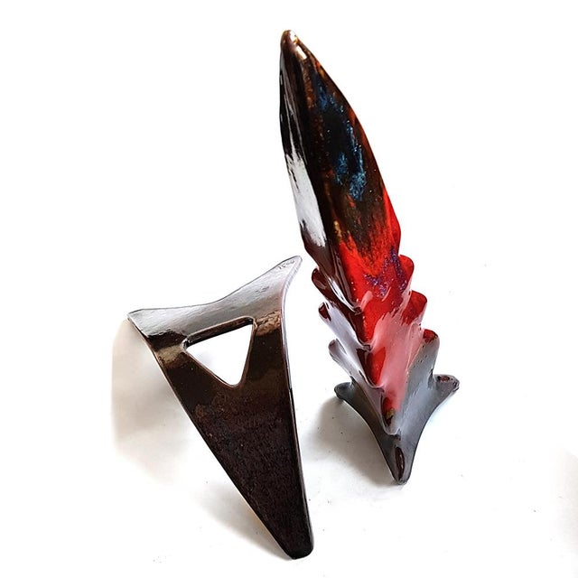 Mid-Century Abstract Ceramic Sculpture, 1970s For Sale - Image 5 of 11