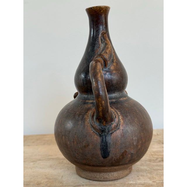 Ceramic Figural Elephant Stoneware Vessel For Sale - Image 7 of 10