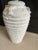 Vintage Extra Large Plaster Fluted Table Lamp With Four Loop Handles For Sale - Image 9 of 12