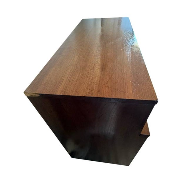 Vintage Lane High Boy Dresser Bureau Solid Maple MCM 40.5x18x38” For Sale In Orlando - Image 6 of 14