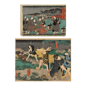 Utagawa Kunisada Figural Woodblock Prints, 2