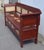 Pine and Oak Storage Bench in Decorative Paint For Sale In Baltimore - Image 6 of 13