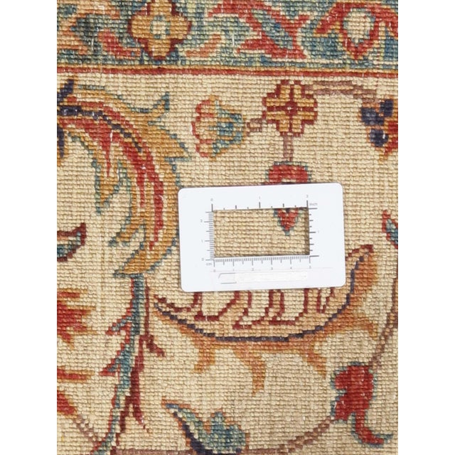 1980s Vintage Hand-Knotted Lahore Rug 8'2" X 9'9" For Sale - Image 5 of 7