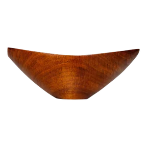 1960s Arthur Umanoff Attributed Wooden Bowl