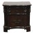 Pulaski Furniture Covington Collection Traditional Victorian Inspired 29" Two Drawer Nightstand - Dark Cherry Finish 989140 For Sale