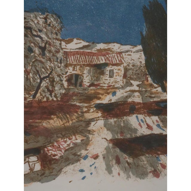 Roland Oudot, La bastide provençale et oliviers, Lithograph For Sale - Image 6 of 9