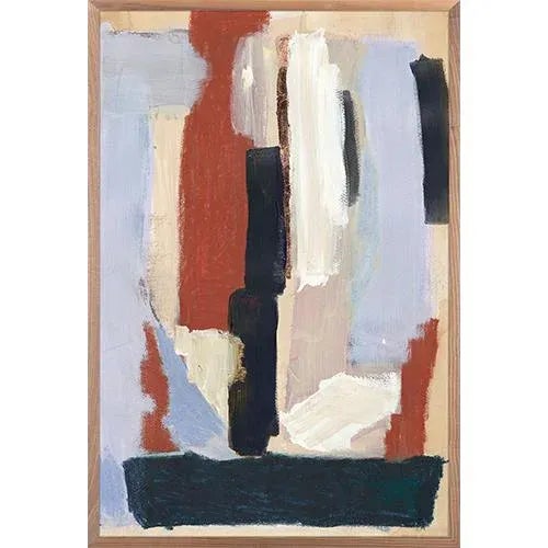 ZBC House Figueres a landscape of gorgeous milky, textured color blocks in rust, slate, alabaster, and parchment flecked...