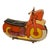 1940s American Amusement Park Motorcycle Motorbike Painted Carousel Carnival Ride For Sale - Image 4 of 12