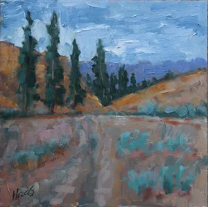 Original American Southwest Desert Landscape – Oil Painting