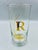 Rare Mid 20th Century Gold Leaf Monogram “R” Highball Glasses – Set of 6 For Sale In Los Angeles - Image 6 of 12