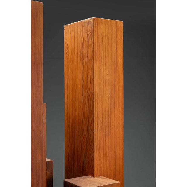 Jan Hoog, Constructivist Sculpture, Wood For Sale - Image 9 of 18