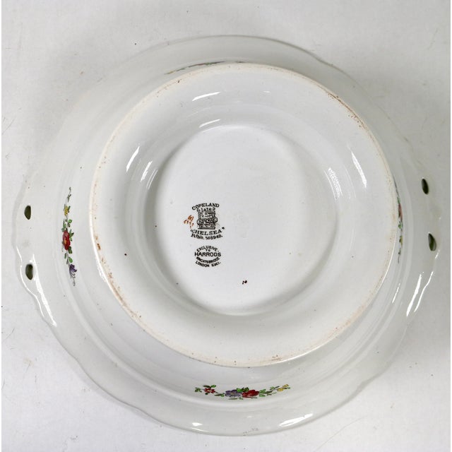 Antique Copeland Spode "Chelsea Bird" Tureen & Platter - Harrods Exclusive For Sale - Image 15 of 18
