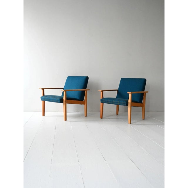 Set of Lounge Chairs by Svein Bjørneng, 1960s For Sale - Image 3 of 11