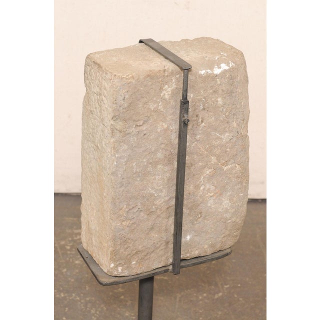 19th Century Spanish Carved Stone Architectural Fragment For Sale - Image 4 of 13