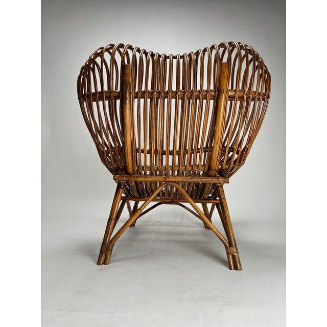 Vintage Gala Armchairs by Franco Albini for BBB Bonacina, 1951, Set of 2 For Sale - Image 6 of 11
