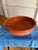 Beautiful vintage terracotta cazuela-style serving dish with a warm reddish-brown glaze. The large, 13" dish features 2...