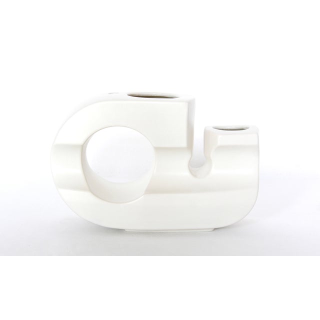 Vintage Postmodern Ceramic Vase from Aldo, Italy, 1960s For Sale - Image 6 of 10