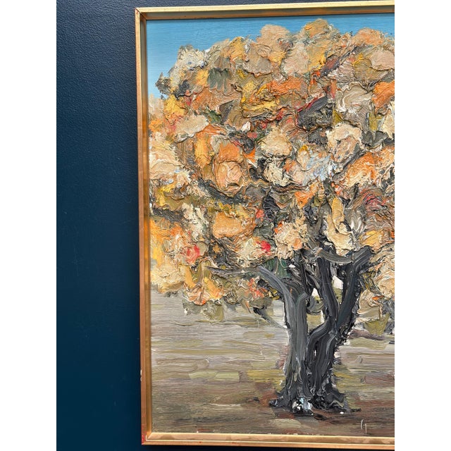 Nils Olsson, Chestnut Tree in Bloom, 1950s, Oil Painting on Canvas, Framed For Sale - Image 7 of 18