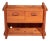 Brutalist Scandinavian Pine Cabinet by Hans Frydendal, 1970 For Sale