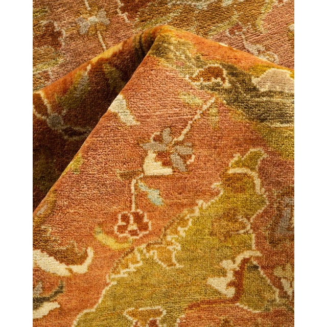 Textile Mogul, One-of-a-Kind Hand-Knotted Area Rug in Brown, 8' 2" x 10' 3" For Sale - Image 7 of 8