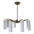 1960s Mid Century Modern Italian Chandelier For Sale