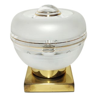 Crystal Table Lamp, Spain, 1960s For Sale