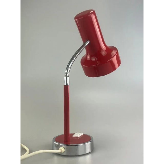 Object: table lamp Manufacturer: Condition: good Age: around 1960-1970 Dimensions: 23cm x 12cm x 3cm Other information:...
