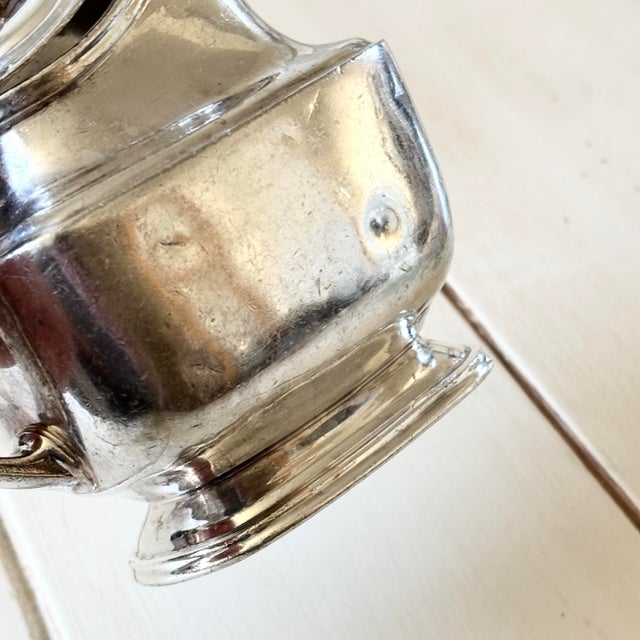 Silver Plate Teapot - Vintage Rare Union Pacific Railroad For Sale In Columbus - Image 6 of 8