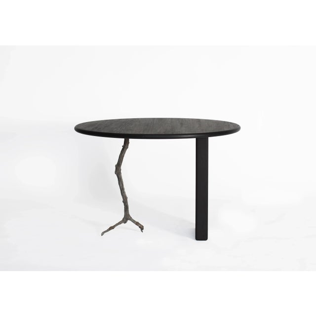 Contemporary Round Treebone Table by Jesse Sanderson For Sale - Image 3 of 7