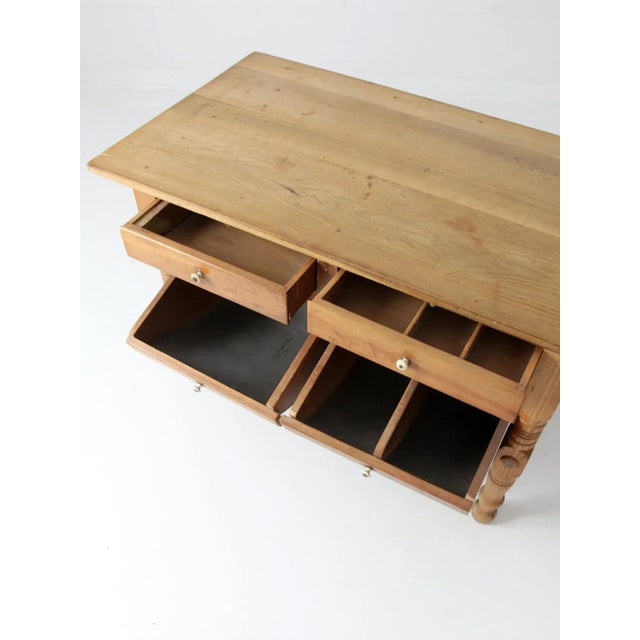 Early 20th Century Antique Baker's Table For Sale - Image 5 of 13