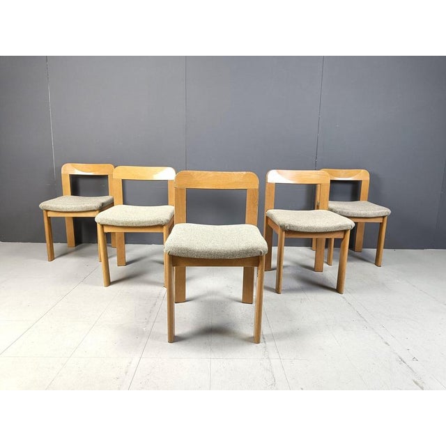 1970s Brutalist Dining Chairs, 1970s, Set of 6 For Sale - Image 5 of 10