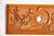 Oversized Antique Art Nouveau Carved Wood Ink Blotter Paperweight World War I 1914–1917 European Folk Art Desk Accessory For Sale - Image 12 of 15