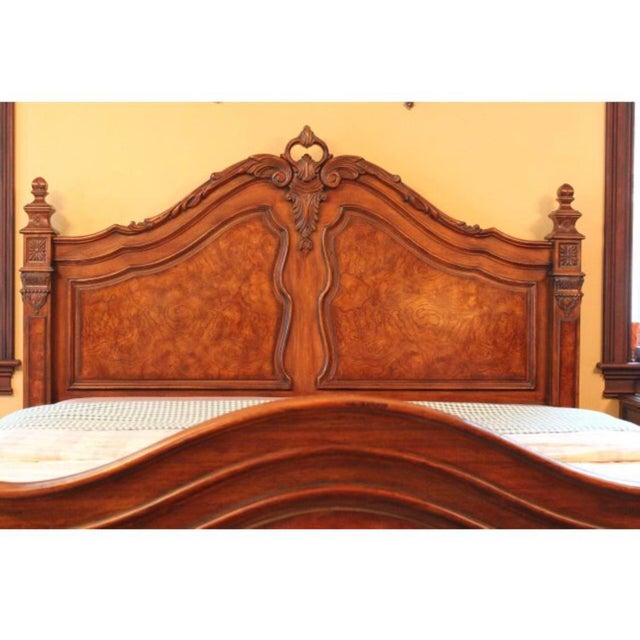 2000s Traditional Drexel Heritage King Bedframe Chairish