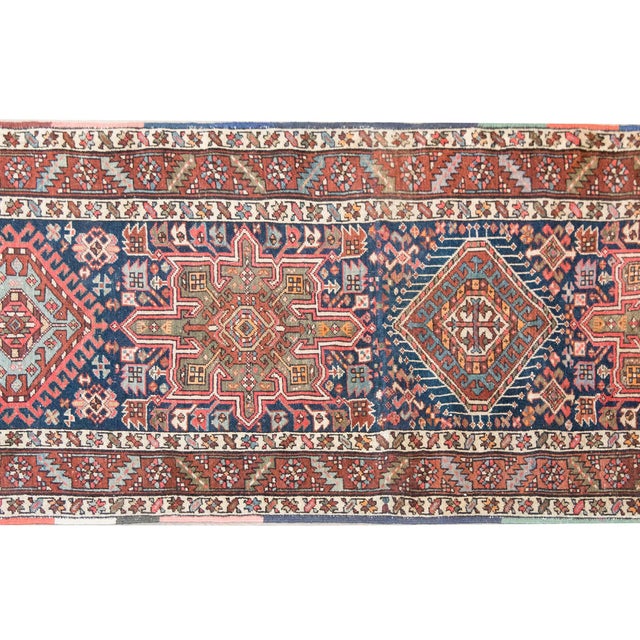 Early 20th Century Persian Heriz Rug For Sale - Image 15 of 18