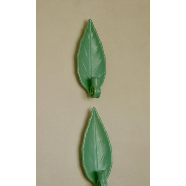 Mid-Century Modern Swedish Ceramic Sconces by Bo Fajans, Set of 2 For Sale - Image 4 of 18