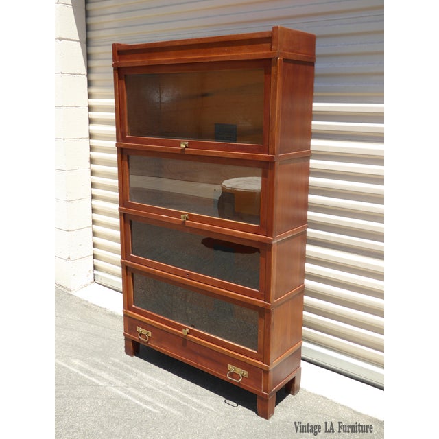 Vintage Globe Wernicke Co. Lawyers Barrister Bookcase Chairish