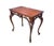 Vintage Chippendale Style Carved Mahogany Side Table /Console 31" H For Sale In New York - Image 6 of 10