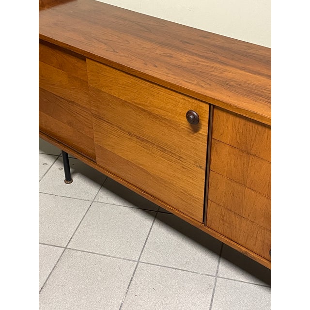 Modernist Teak Wood Sideboard, 1960s For Sale - Image 6 of 18