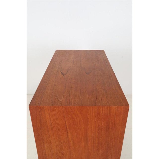 Mid-Century Danish Teak Chest of Drawers, 1960s For Sale - Image 12 of 15
