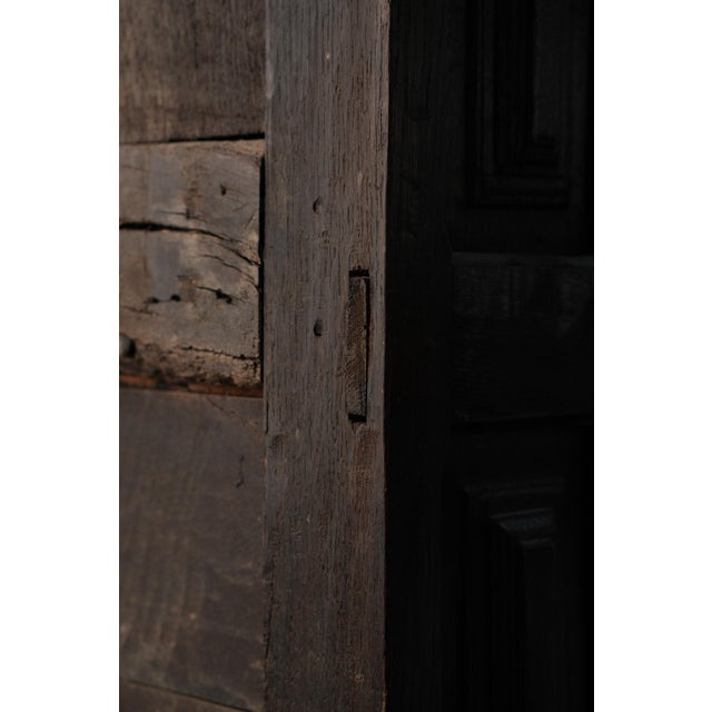 Renaissance Throne Chair in Oak For Sale - Image 11 of 12