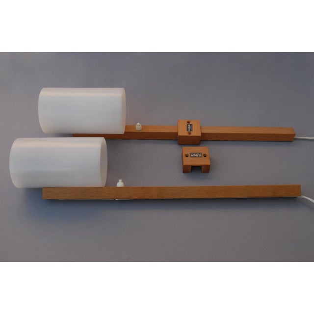 Wall Lights by Uno & Östen Kristiansson for Luxus Vittsjö, Sweden, 1960s, Set of 2 For Sale - Image 9 of 11