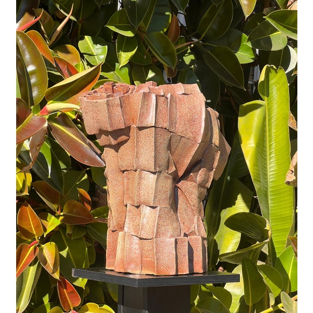 20th Century Deconstructed Cubist Ceramic Male Torso, Signed By Artist For Sale - Image 11 of 12