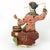 Vintage Shiwan Wucai Chinese Porcelain Pottery Figurine Lady Holding Fish Signed For Sale - Image 4 of 11