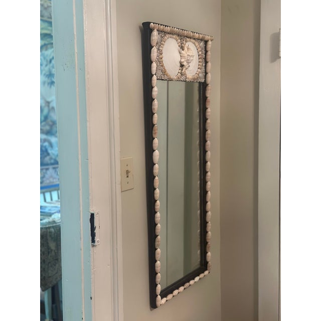 Vintage Shell Mirror For Sale - Image 9 of 9