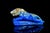 Traditional Lapis Lazuli Tiger Sculpture Natural Large Gemstone 9" Paperweight For Sale - Image 3 of 10