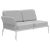 Cover White Double Right Sofa by Mowee For Sale